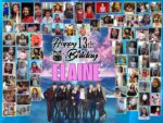 BTS 13th Birthday Photo Collage Tarpaulin Design