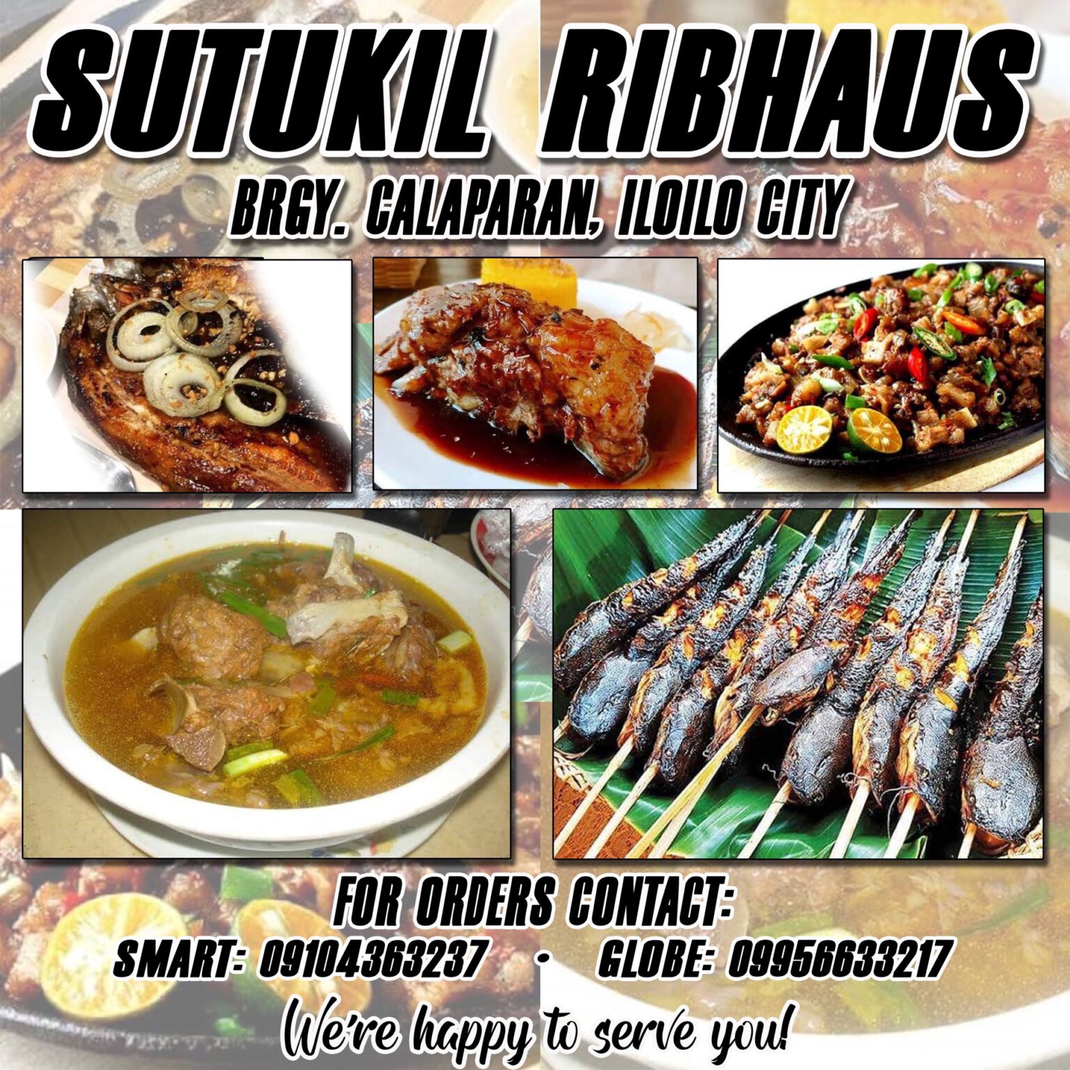 Food Business Banner Tarpaulin Design