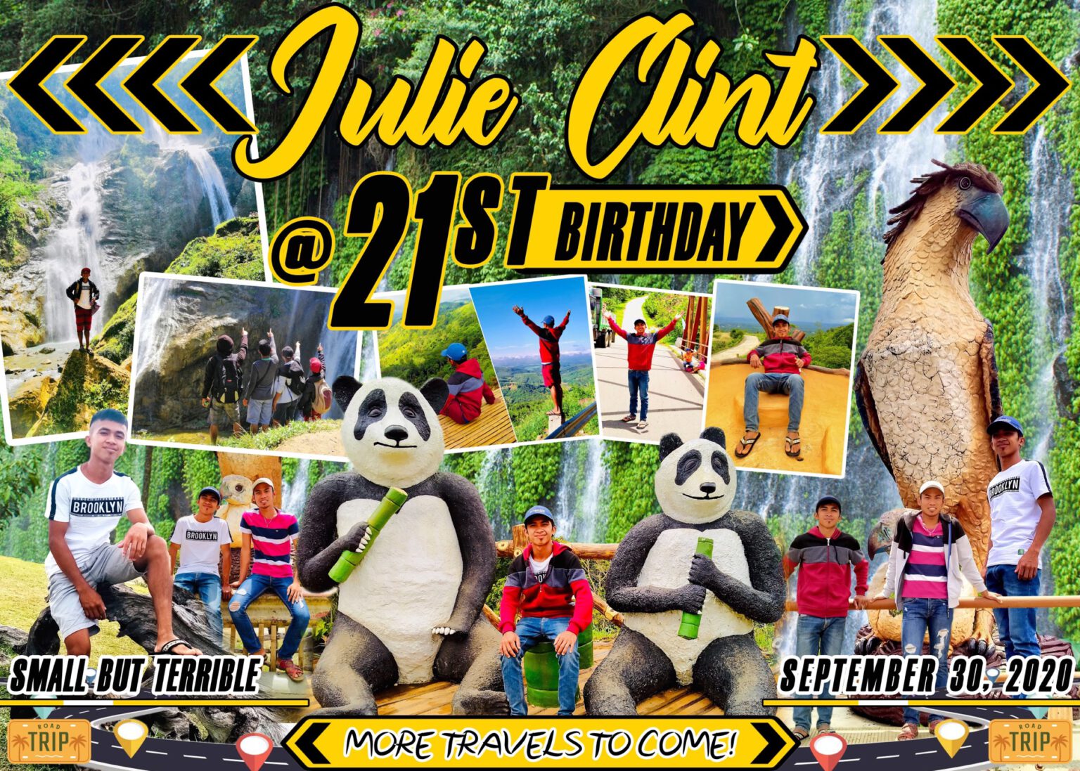 21st birthday tarpaulin design