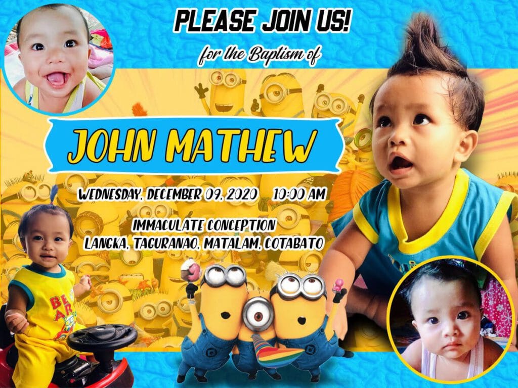 minion invitation templates free download