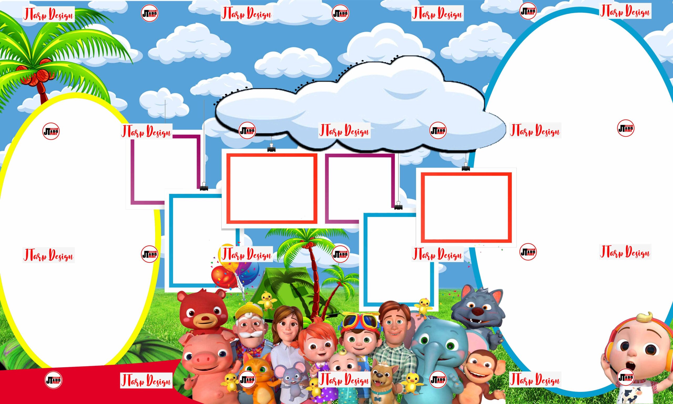 Cocomelon Invitation Blank Cocomelon Tarpaulin Images And Photos Finder