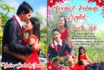 wedding invitation templates red motif