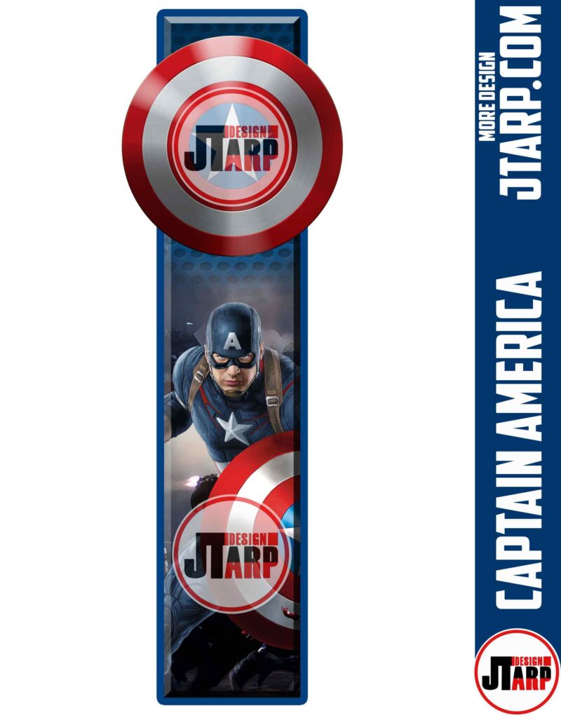 Letter I Captain America Printable