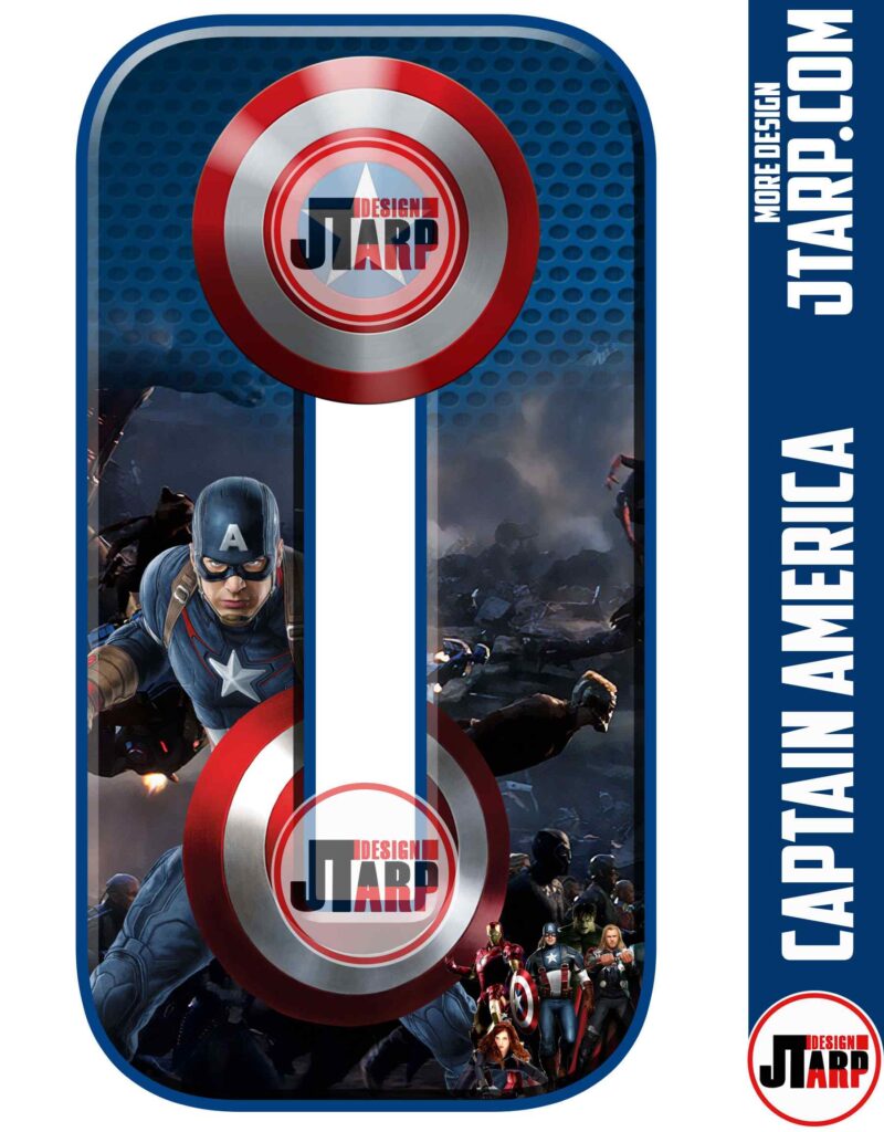 Letter O Captain America Printable