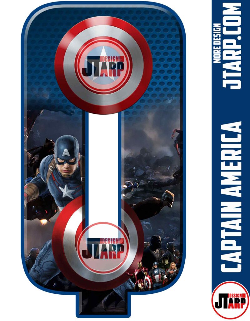 Letter Q Captain America Printable