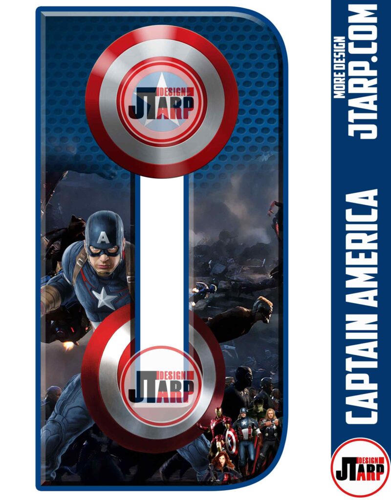 Letter d Captain America Printable