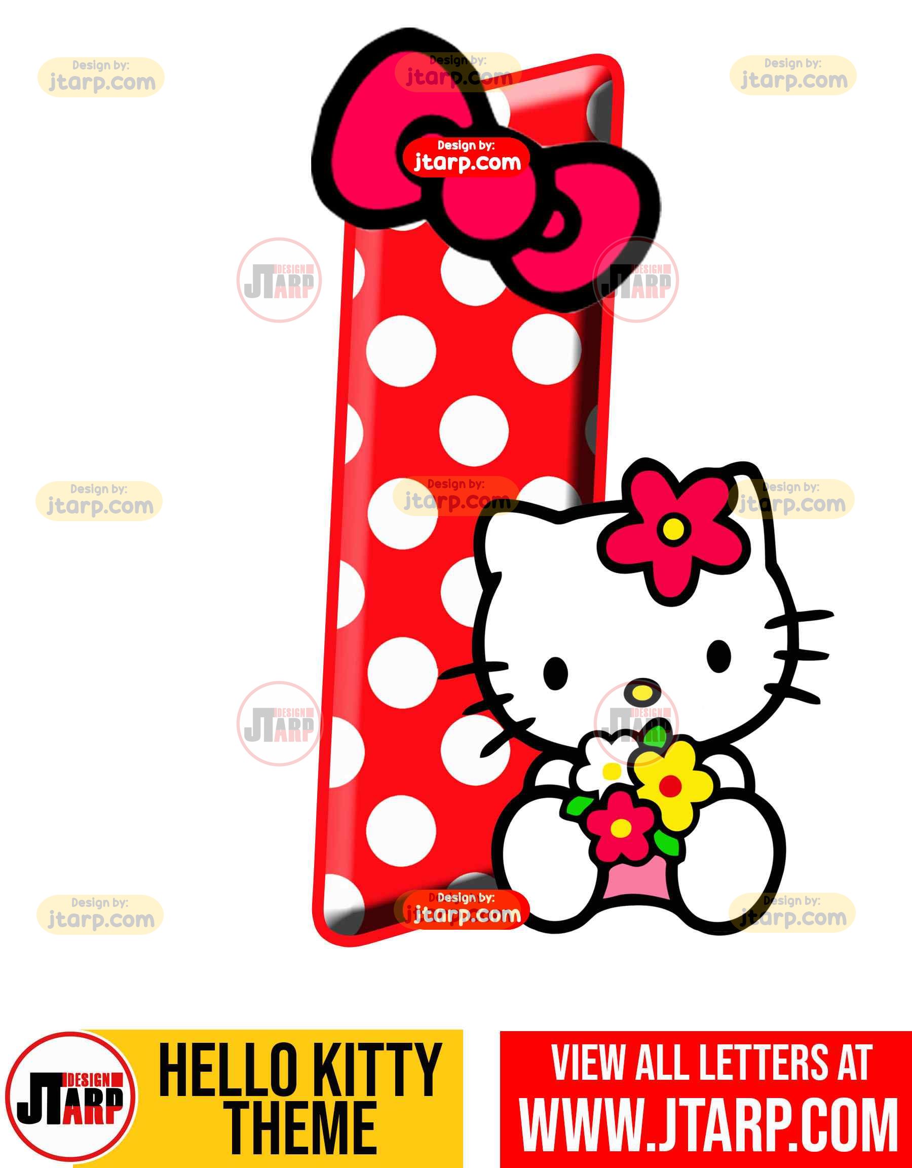 Number 1 hello kitty numbers 1 10 free download