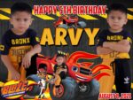 blaze and the monster machines tarpaulin