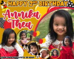 happy 2nd birthday annika mickey mouse birthday tarpaulin design