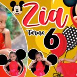 3x5 Zia Turns 6 Mickey Mouse Theme