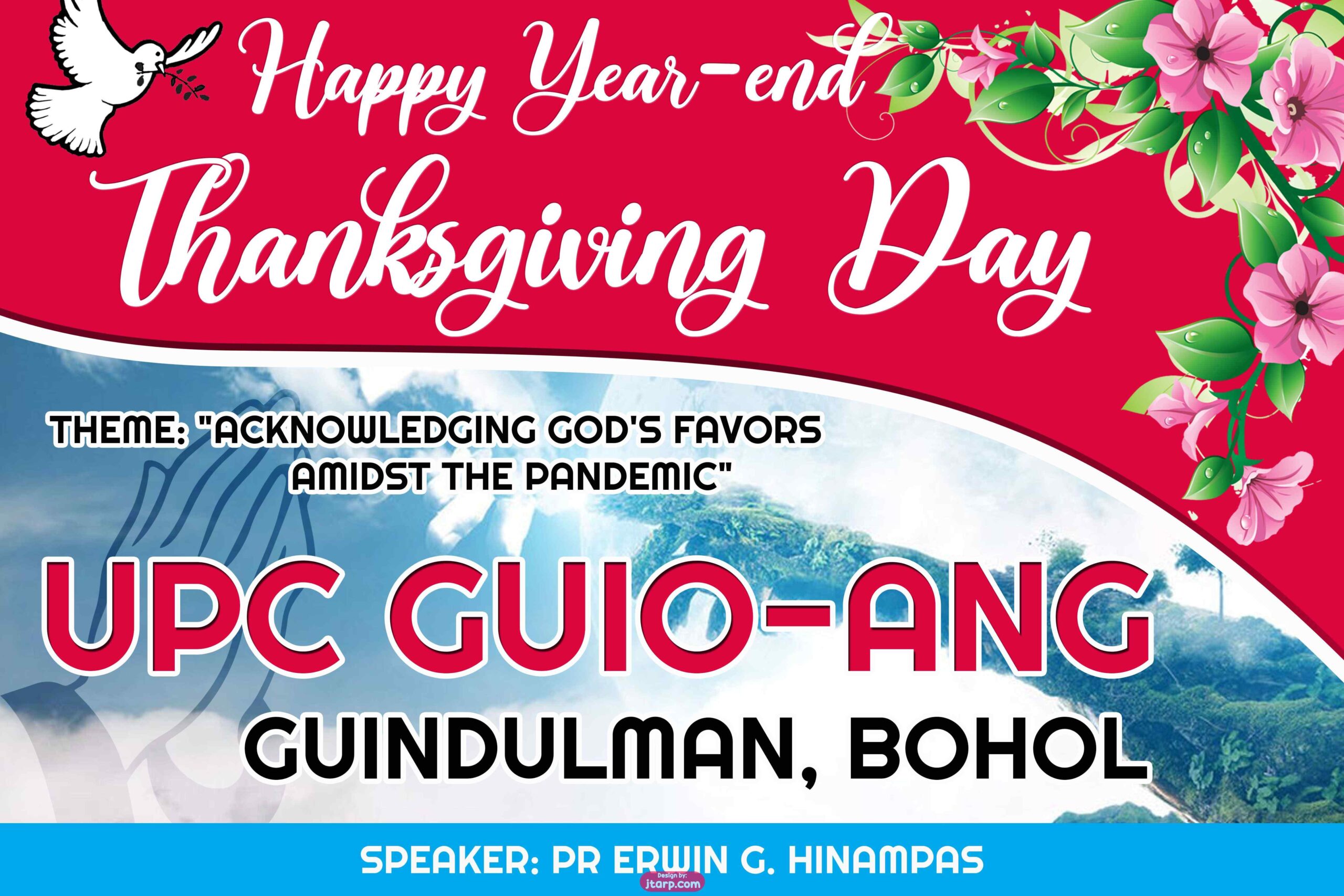4x6 Happy Thanksgiving UPC CHURCH GUIO ANG V2