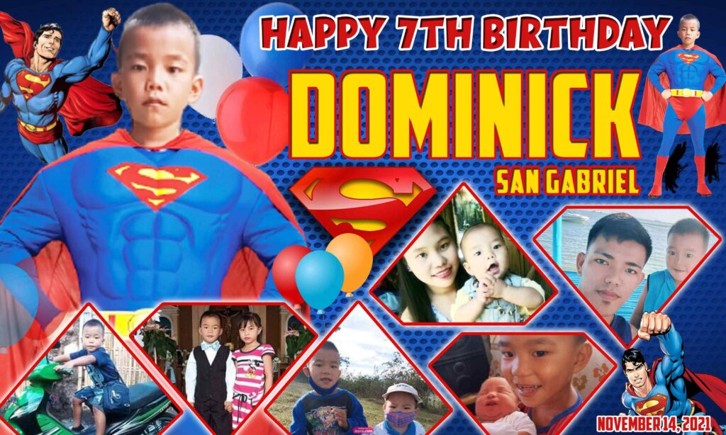 7th Birthday Dominick San Gabriel
