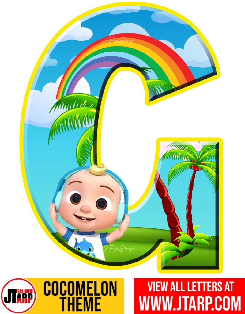 Letter G Cocomelon Printables