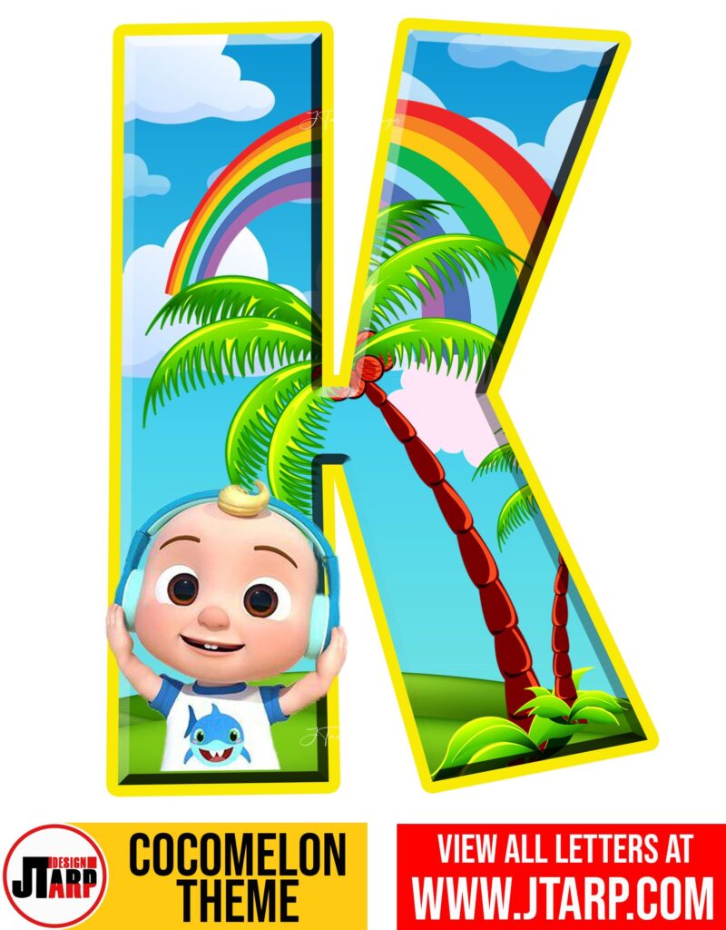 Letter K Cocomelon Printables