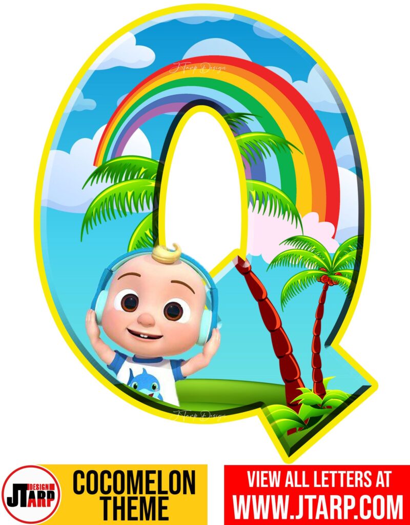 Letter Q Cocomelon Printables