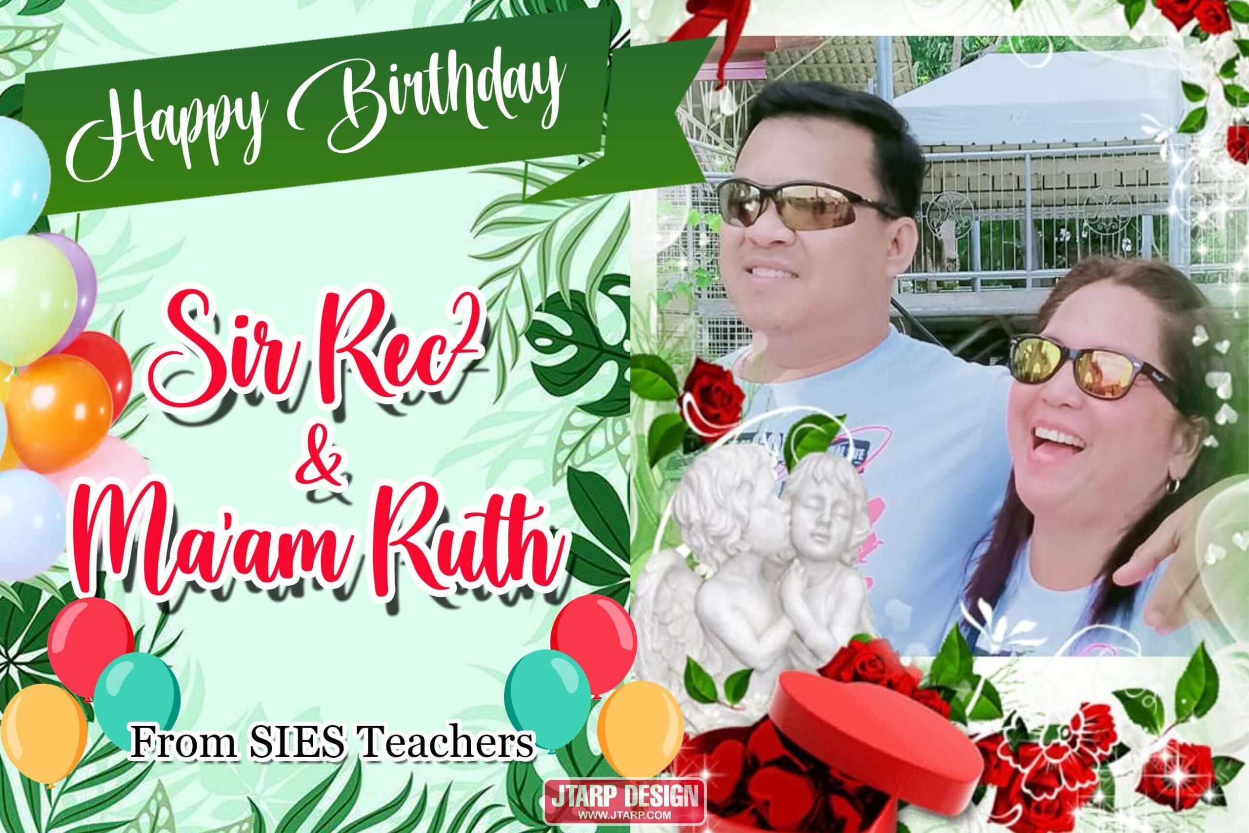 2x3 Happy Birthday Sir Rec2 Ma am Ruth