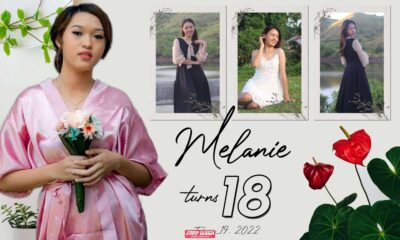 3x5 Melanie turns 18 Minimalist Design