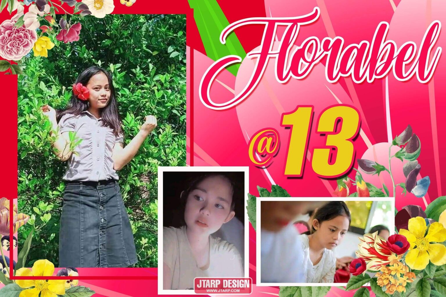 3x2 Florabel @13