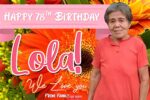 3x2 Happy 78th Birthday LOLA