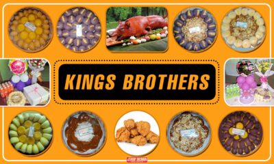 3x4 Kings Brother Food Business Tarpaulin Design