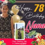 4x3 Happy 78th Birthday Nanay