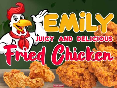 3x2 Emily Fried Chicken Business Tarpaulin Design 2 1