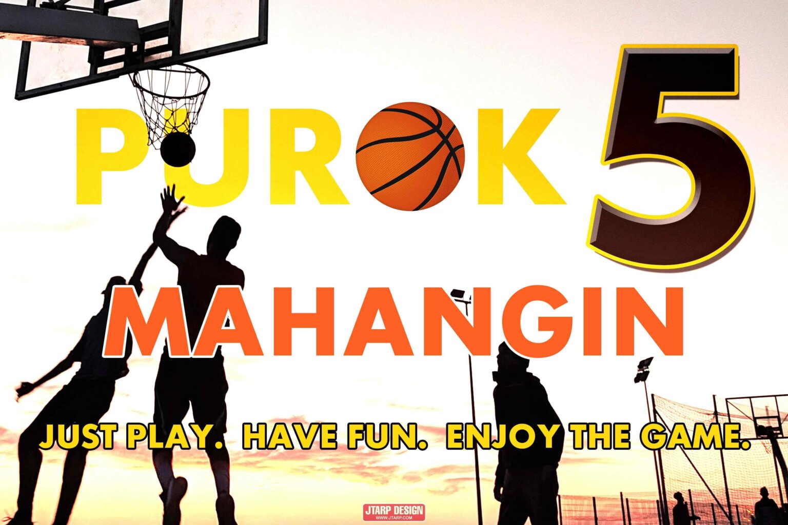 3x2 Basketball Banner Purok 5 Mahangin