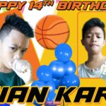 3x2 Happy 14th Birthday Gian Karl