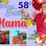 3x2 Happy 58th Birthday Mama