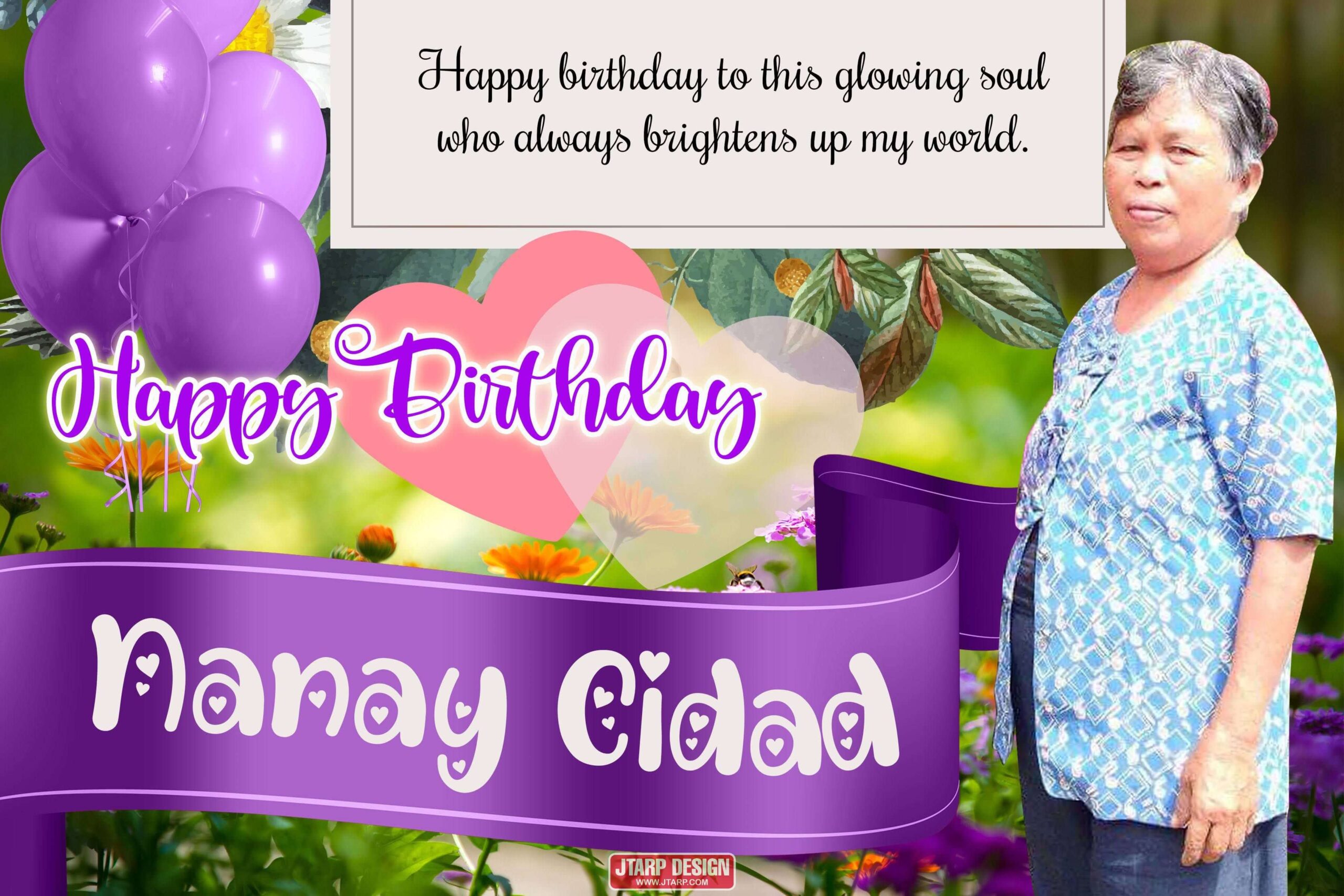 3x2 Happy Birthday Nanay Cidad