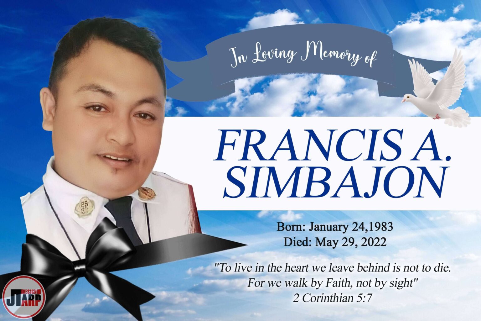 3x2 In the Loving Memory of Francis Simbajon