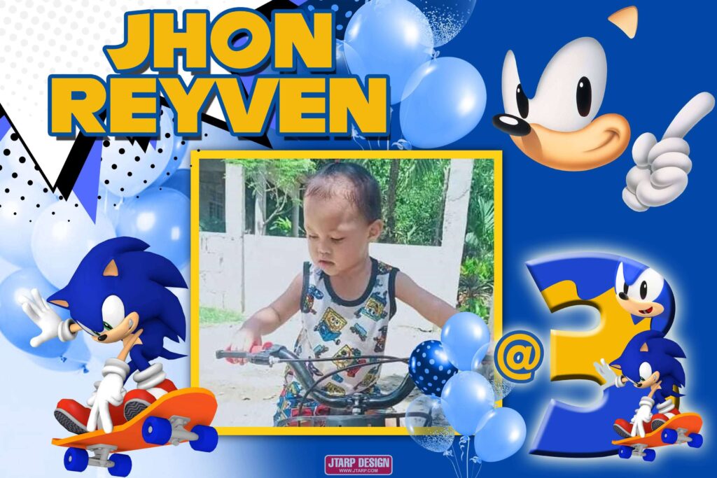 3x2 Jhon Reyven @3 Sonic the Hedgehog Theme