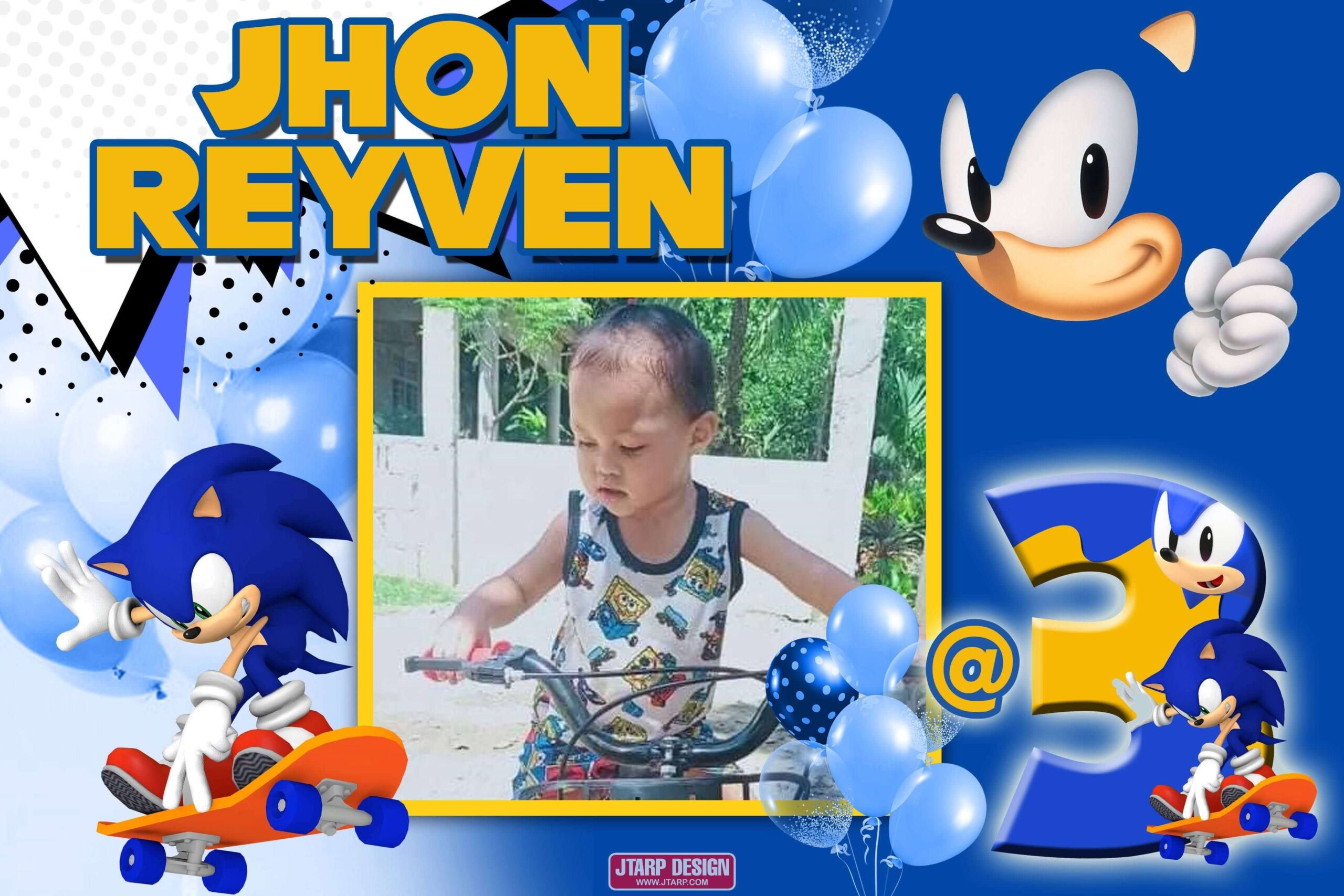3x2 Jhon Reyven @3 Sonic the Hedgehog Theme