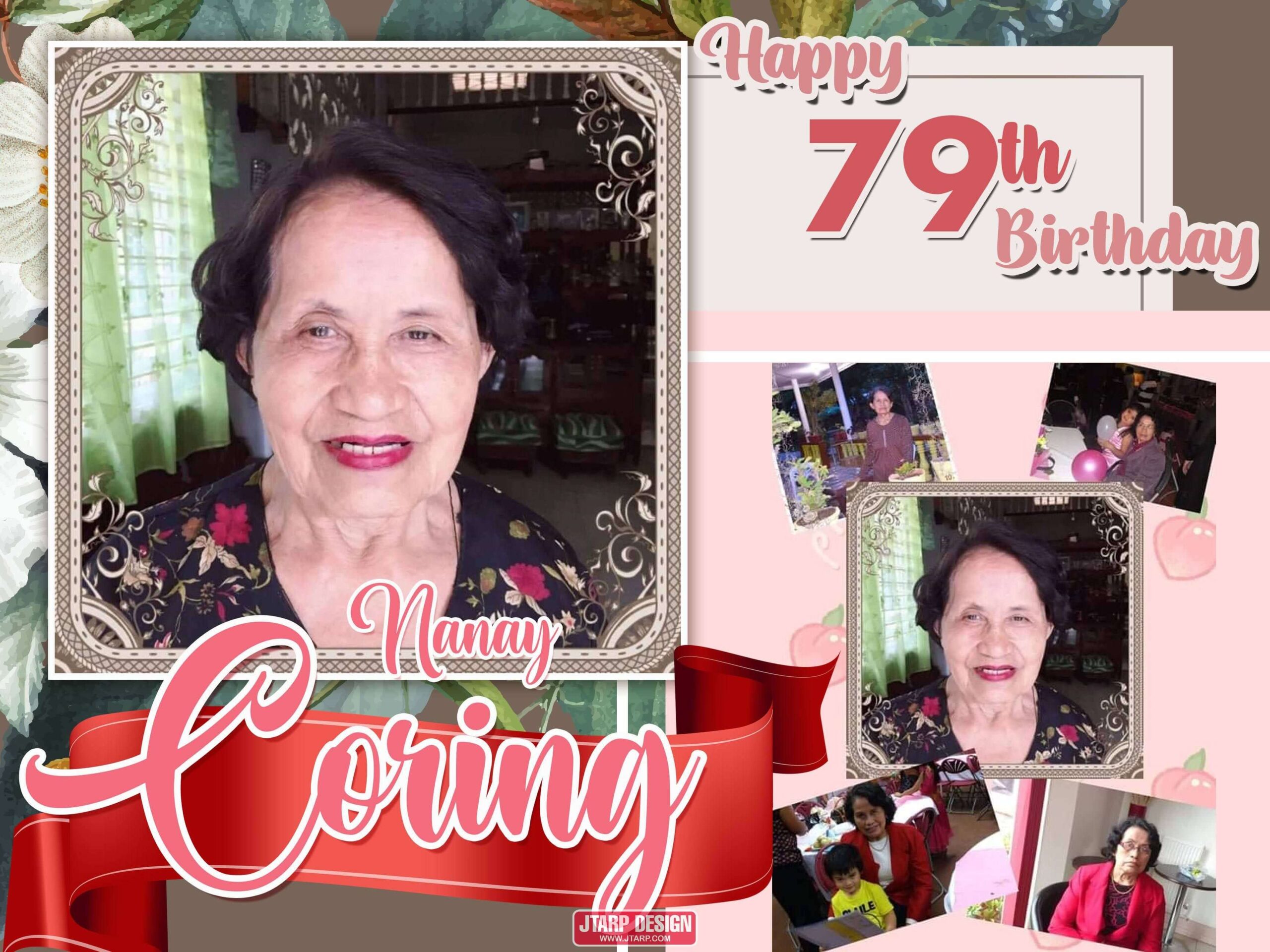 4x3 79th Birthday Nanay Coring