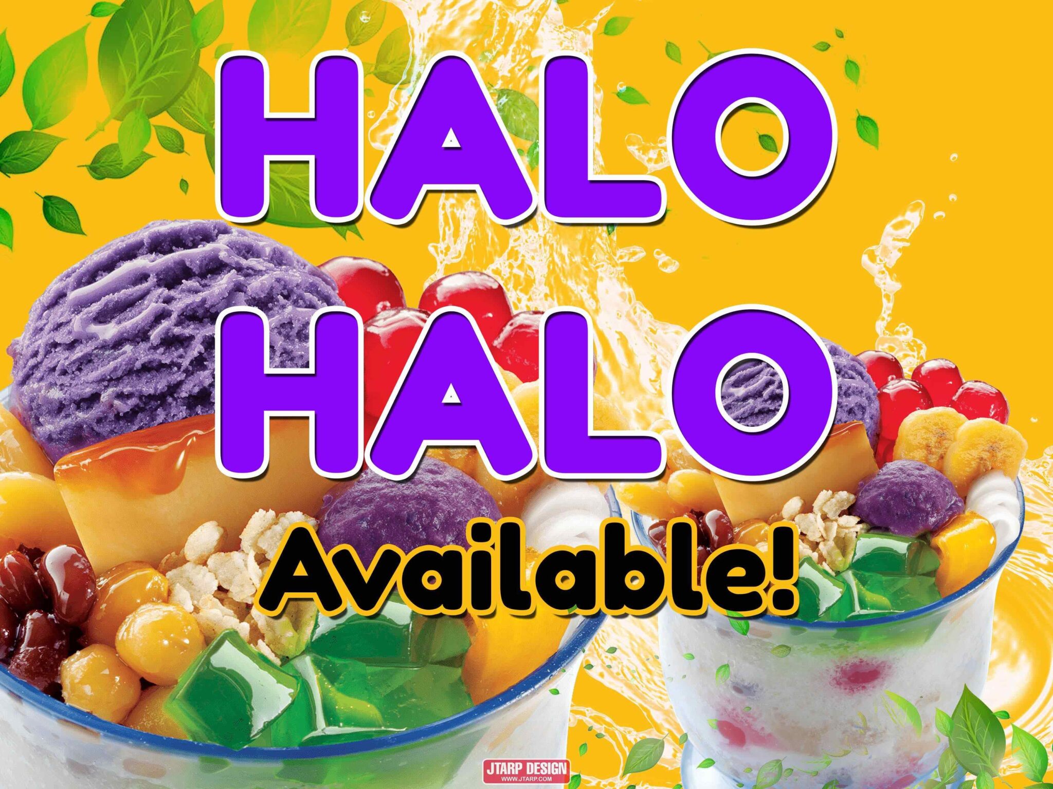 4×3 HALO HALO Business Tarpaulin Design 2