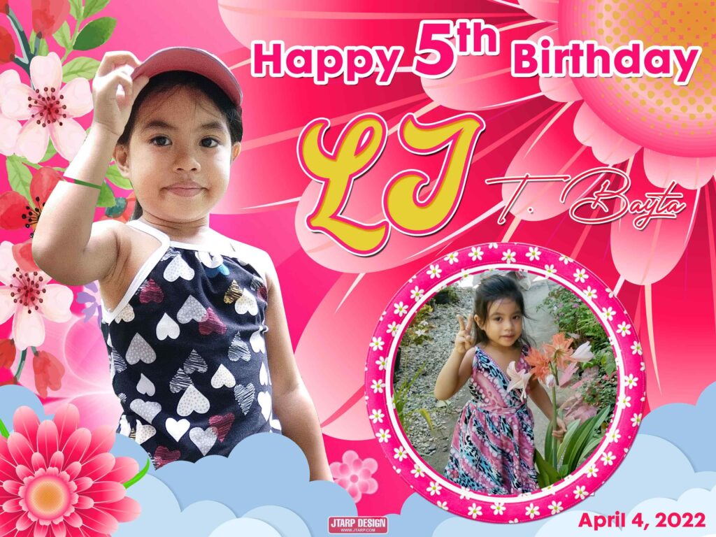 4x3 Happy 5th Birthday LJ