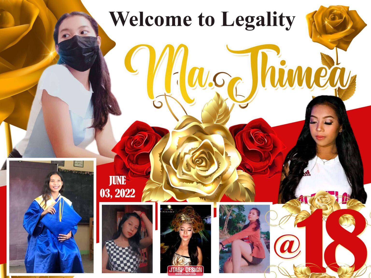 4x3 Welcome to Legality Ma Jhimea @18