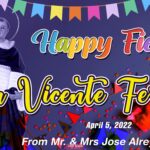 5x3 Happy Fiesta San Vicente Ferrer