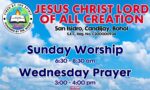 5x3 JESUS CHRIST LORD OF ALL CREATION