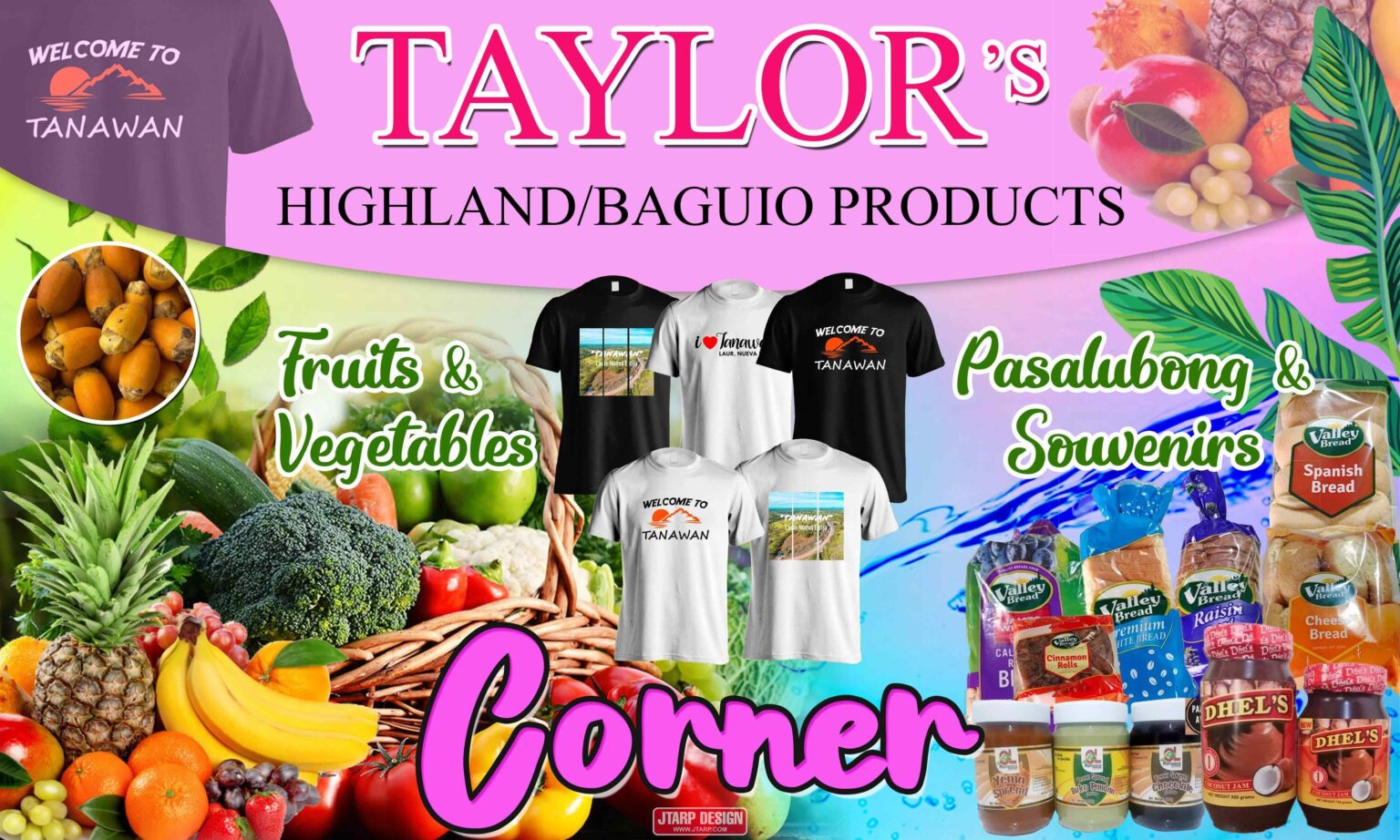5x3 Taylor s Corner Fruits and Vegetables Pasalubong and Souvenirs V2