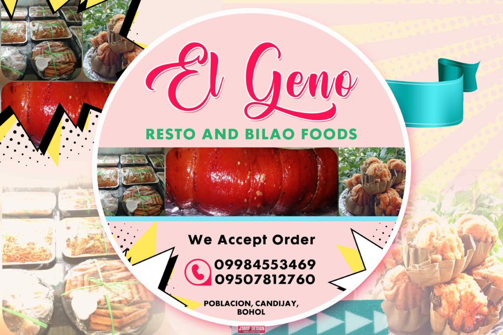 6x4 El Geno Resto and Bilao Foods