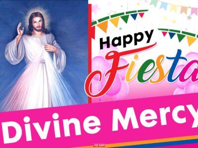 6x4 Happy Feista Divine Mercy 2