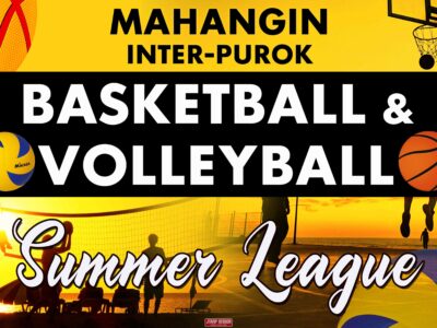 6x4 Mahangin Inter Purok Basketball and Volleyball