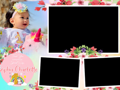 6x4 Sophia Charlottes First Magical Birthday Photobooth