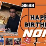 8x4 Happy 60th Birthday Nonie