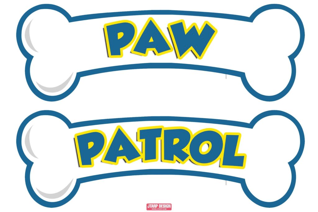 Paw Patrol Bones w Paw Patrol