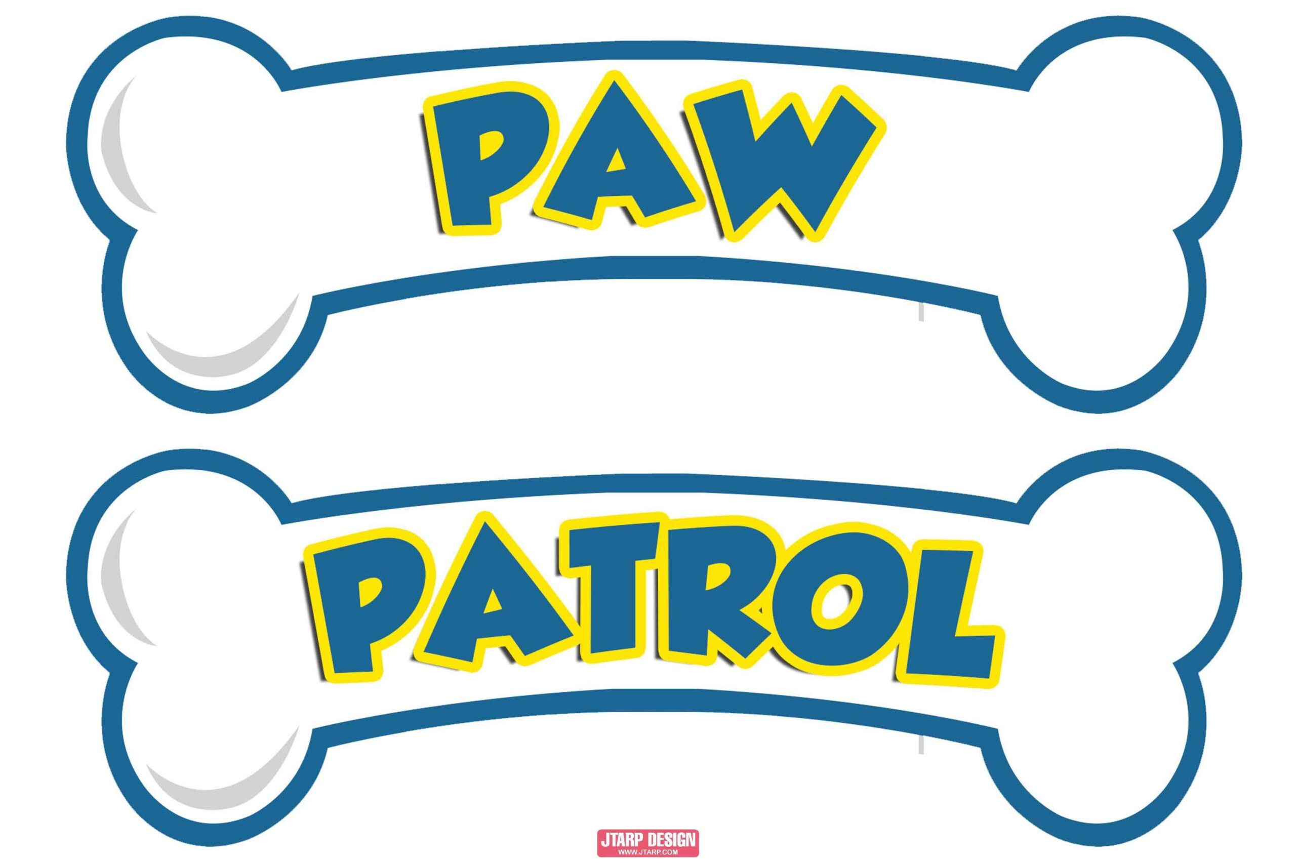 Paw Patrol Bones w Paw Patrol