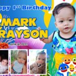 4x3 Happy 1st Birthday Mark Grayson