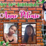 3x2 Happy 14th Birthday Je Anne Pelenio