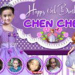 3x2 Happy 6th bday Chen Chen Sofia the First